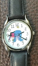 MINT CONDITION VINTAGE EYEORE WATCH KREISLER Leather band NEW SALE picture