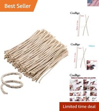 100pcs Oil Lighter Wick Copper & Cotton Material Kerosene Petrol Lighter Acce... picture
