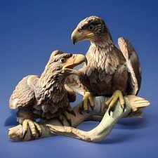 Vtg 1976 Boehm Porcelain Bald Eagles “Young and Spirited” Bicentenial USA  #250 picture