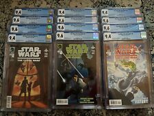 Star wars the clone wars Complete 12-issue CGC Graded Collection  picture