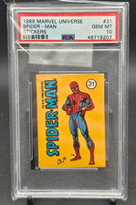 1986 MARVEL UNIVERSE SPIDER MAN #31 PSA 10 picture