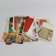 Lot Of Vintage Cooking Recipe Clippings From Newspapers Labels Advertisements picture