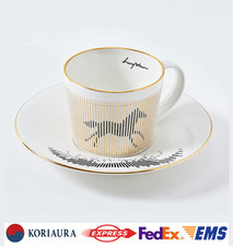 LUYCHO Locomotion Porcelain Mug Cup Saucer Set Renewed 4 Designs 8oz 11oz picture
