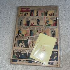 1938-39 Little Orphan Annie Full Page Color NP Comic Near Complete 10.5x14.8 MR picture