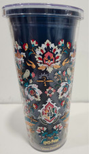 Vera Bradley Harry Potter Home Heritage Tumbler Cup Lid 24oz Navy No Straw picture