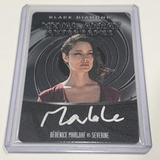 2024 JAMES BOND BLACK DIAMOND BERENICE MARLOHE AS SEVERINE METAL ARRAY AUTO /199 picture