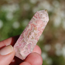 2in 37g Genuine Rhodochrosite Crystal Gemstone Tower, Argentina picture