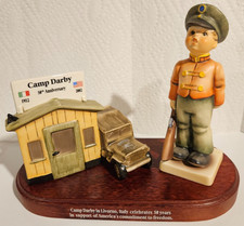 VERY RARE Hummel Soldier Boy & Goebel  Camp Darby Livorno Italy picture