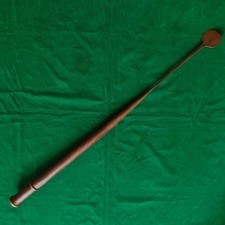 VTG 19 c flensing blade with spade tip with wood flensing harpoon whaling tool  picture