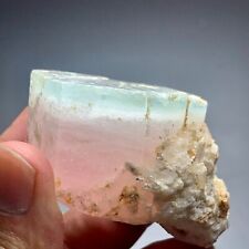 593 Cts Top Quality  Terminated Aquamarine Var Morganite Crystal From Pakistan picture