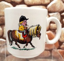 Vintage 1967 Grays Thelwell Children's Cartoon Equestrian Staffordshire England picture