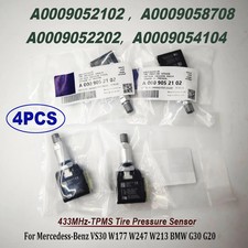 4PCS A0009052102 433MHz TPMS Tire Pressure Sensor For Mercedess-Benzz W177 A0009 picture
