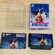 Fc Famicom Software Akumajou Densetsu Dracula Series Box With Instructions picture
