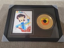 Ron Campbell Hand signed Ringo Starr Giclee & Yellow Submarine Gold Record picture