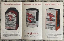 Early 1900s Standard Snuff Co Tobacco Tin Advertising Brochure Nashville TN picture