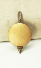 Vtg antique Ingraham wind up mechanical Mantel clock adjusted pendulum weight picture