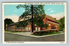 Lakeside, OH-OHIO, Auditorium Lakeside on Lake Erie, Vintage Postcard picture