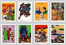 1994 Jack Kirby 21st Century Archives Simon & Kirby Lot of 8 Trading Cards picture