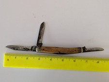 Vintage A.W. WADSWORTH AND SONS Germany 3 blade pocket knife picture