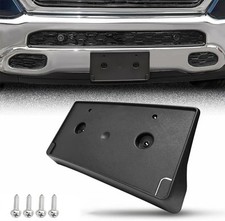 Front License Plate Frame for Dodge Ram 1500 DT 2019 2020 2021 2022 black picture
