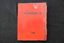 1940 THE CARDINAL HARLAN RURAL HIGH SCHOOL YEARBOOK - HARLAN, KANSAS - YB 3488 picture