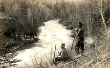 Patten ME Maine Seboeis Camp c1920s-30s Real Photo Vintage Postcard bhn picture