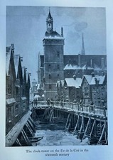 1914 Old Paris And New France illustrated picture