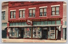 Kress Store Parsons KS Postcard S. H. Kress & Co. 5 & 10 & 25 Cent Store picture