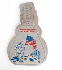 Vintage 1969 Apollo Moon Landing Chocolate Candy Box Space Age Decor picture
