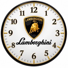 Lamborghini 9” Wall Clock/ Great Gift Idea 🎁 picture
