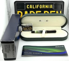 PELIKAN M640 POLAR LIGHTS Fountain Pen  18K Med nib  Year 2014 MINT picture