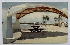 Santa Lucia Beach Camaguey Cuba Playa Popular Pavilion Vintage Postcard B9 picture
