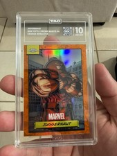 Juggernaut 🔥 2024 Topps Chrome Marvel Orange Refractor ALPHA /25 #6 SSP TAG 10 picture