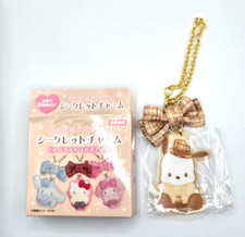 Sanrio Secret Charm Keychain and Dress Ribbon - Pochacco (Authentic, USA seller) picture