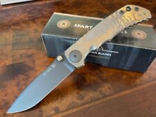 Spartan Blades Knife Harsey Folder S45VN Special Edition Fir Trees DEMO MODEL picture