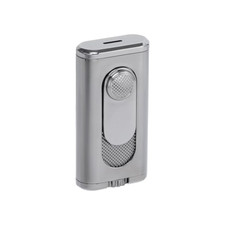Xikar Verano 554G2 Flat Jet Torch Flame Cigar Lighter Gunmetal Warranty NEW picture