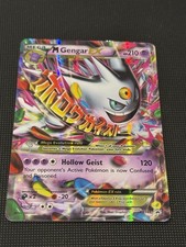 Pokemon TCG M Gengar EX XY166 Black Star Promo Lightly Played picture