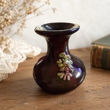 Antique Peters & Reed / Zane Pottery Bud vase c. 1920s - 5.5” picture