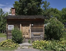 Camillus New York Erie Canal Park Cabin 1900s Wooden Historic Building picture