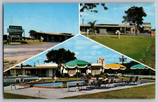 Shamrock Motor Lodge Winter Haven Florida Postcard picture