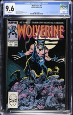 Wolverine #1 CGC 9.6 Marvel Comics 1988 Key 1st Wolverine as Patch RareCo picture