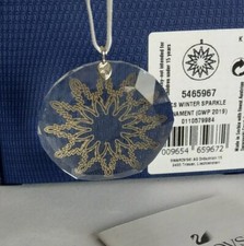 Swarovski Winter Sparkle Ornament #5465967 Size 1.5 inches New in Box 2019 picture