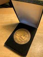 Christopher Columbus 1492-1992 San Antonio Community Hospital 1907-1992 Medal114 picture
