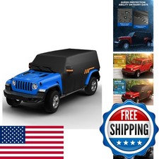 JOYTUTUS Cab Cover for Wrangler JK JL 4 Doors 2007-2026 picture