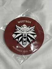 Logo metal warriors the witcher pin's officially licensed wootbox exclusive picture