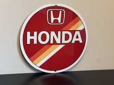 Hi Gloss Honda Racing Retro Vintage  Style Metal Sign picture