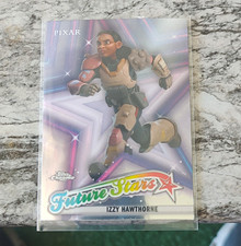 Topps 2025 Topps Chrome Disney Pixar Izzy Hawthorne FS-10 Future Stars Insert picture