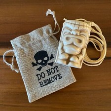 TABU IDOL TIKI MUG NECKLACE CERAMIC SHOT GLASS 