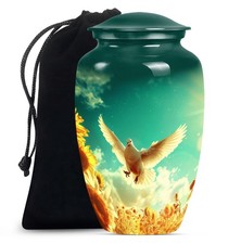 Dove Calm Memorial Urns for Ashes Adult Mother & Dad (10 Inch) picture