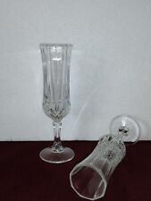 Vintage St George Champagne Flute 24% Full Lead Crystal (set of 2) - Classic picture